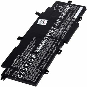 Helyettesítő laptop akku Lenovo ThinkPad T14s Gen2 X13 Gen2 L20C4P72 15, 36V 3500mAh LiPo kép