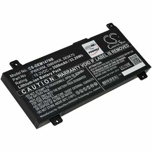 Helyettesítő laptop akku Dell Inspiron 14 7466/7477 0M6WKR 15, 2V 3500mAh kép