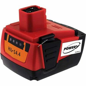 Helyettesítő akku Hilti SF 144-A B 144/B14 14.4V 4000mAh szerszámgép Li-Ion kép