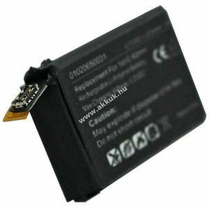 Helyettesítő akku Apple iWatch 42mm 1. gen A1579 A1554 3, 8V 273mAh 1Wh mobiltelefon Li-Polymer kép