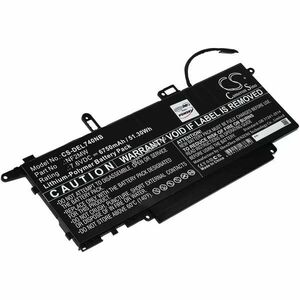Helyettesítő laptop akku Dell Latitude 7400/7310/7410/9410 2-in-1 NF2MW 7, 6V 6750mAh LiPo kép