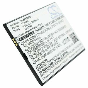 Helyettesítő akku Archos A59 Xenon AC59XE 3, 8V 3400mAh mobiltelefon Li-ion kép