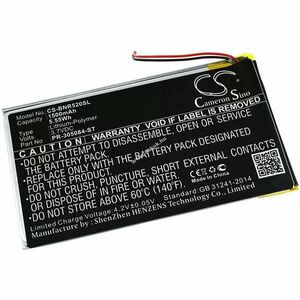 Helyettesítő akku Barnes & Noble GlowLight 3 BNRV520 PR-305084-ST 3, 7V 1500mAh tablet kép