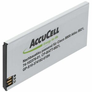 Helyettesítő akku Cisco 8800 8821 2200mAh 74-102376-01 CP-BATT-8821 GP-S10-374192-010H mobiltelefon kép