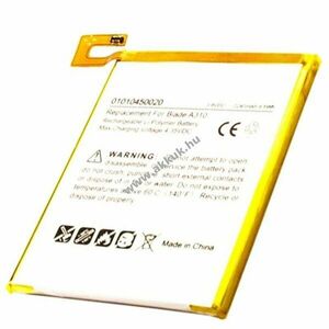 Helyettesítő akku ZTE Blade A310/A462 ICP37/54/72SA 3, 8V 2240mAh mobiltelefon Li-Polymer kép