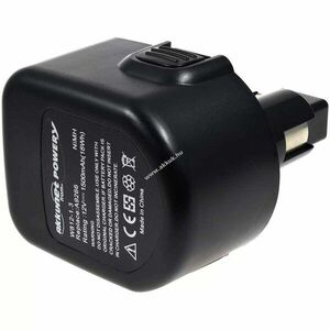 Helyettesítő akku Dewalt DW9072 12V 1500mAh szerszámgép NiMH kép
