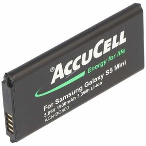 Helyettesítő akku Samsung Galaxy S5 Mini EG-BG800 EG-BG800BBE 3, 8V 1900mAh mobiltelefon Li-ion kép