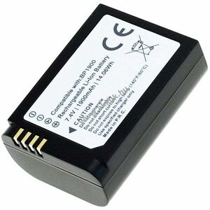 Helyettesítő akku Samsung NX1 BP1900 1900mAh fényképezőgép kép