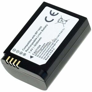Helyettesítő akku Samsung NX1 BP1900 1600mAh fényképezőgép kép