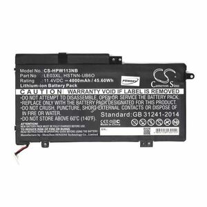 Helyettesítő laptop akku HP Pavilion 13-s000NT Envy x360 M6-W LE03XL 11.4V 4000mAh Li-Ion kép