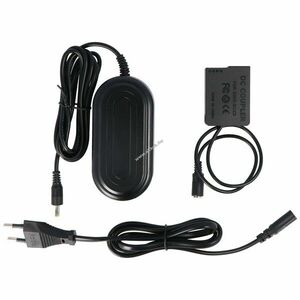 Kamera hálózati tápegység Panasonic DMW-AC8 8.4V 2A egyenáram-kupplerral fényképezőgép videokamera kép