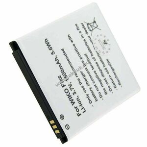 Helyettesítő akku Wiko Fizz 3, 7V 1500-1800mAh mobiltelefon Li-Ion kép