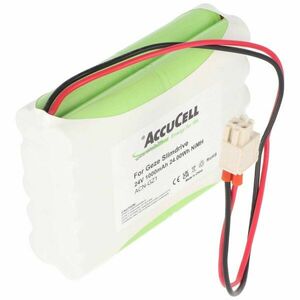 Helyettesítő akku Geze Slimdrive 24V 900mAh 106863 25020 kapunyitó NiMH kép