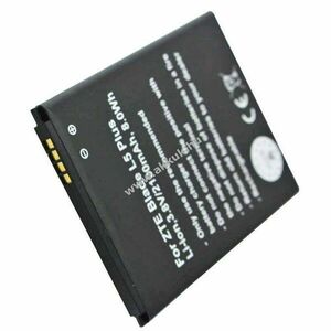 Helyettesítő akku ZTE Blade L5 Plus mobiltelefon Li3821T43P3h745741 Li-Ion kép