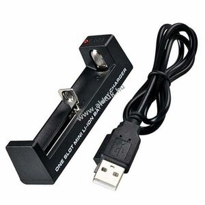 Xtar 1 csatornás USB gyorstöltő 1A Li-Ion 3, 6/3, 7V kép
