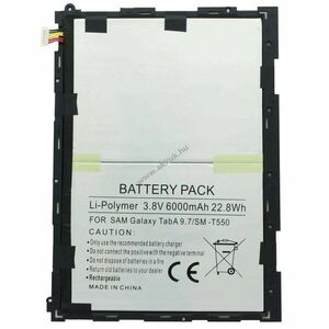 Helyettesítő tablet akku Samsung Galaxy Tab A 9.7 SM-P550 SM-T550 EB-BT550ABE kép