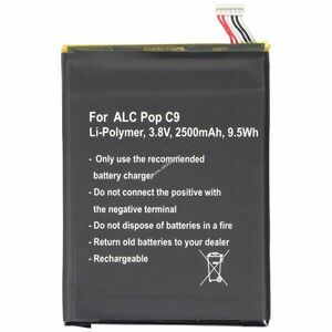 Helyettesítő akku Alcatel One Touch POP C9 TLp025A2 mobiltelefon 3, 8V 2500mAh 9, 5Wh Li-Polymer kép