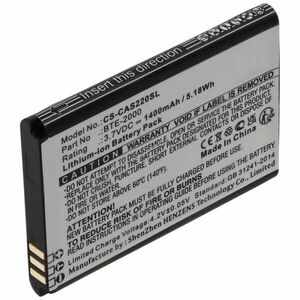 Helyettesítő akku Cameron Sino CAT S22 Caterpillar S22 S22 Flip BTE-2000 3, 7V 1400mAh mobiltelefon kép