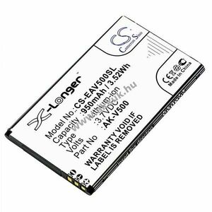 Helyettesítő akku Emporia Prime AK-V500 mobiltelefon 68, 76x40x4mm kép