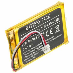 Helyettesítő akku Sennheiser PXC 550 fejhallgató 3, 7V 1100mAh 50, 8x33, 6x5mm Li-Polymer kép