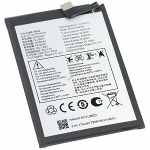 Helyettesítő akku mobiltelefon TCL 50 NXTPAPER beépített 3, 85V 5010mAh 19, 29Wh Li-Polymer kép