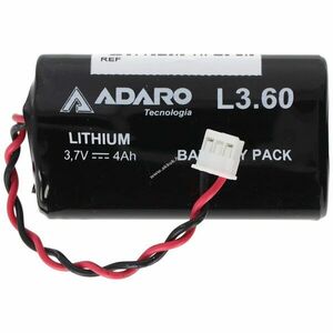 Helyettesítő akku Adalit zseblámpa L-50 IL-300 L-3000 L-3000 Power kép
