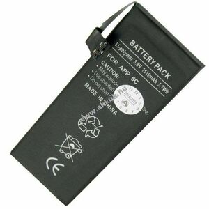 Helyettesítő akku Apple iPhone 5C 616-0667 616-0720 mobiltelefon Li-Polymer kép