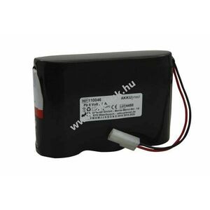 Helyettesítő akku Ivac Spritzenpumpe 770 orvostechnikai 6V2, 5Ah 99x33x62mm 0, 554kg ólom kép