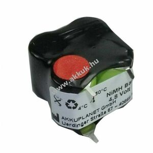Helyettesítő akku Ivac Spritzenpumpe 770 orvostechnikai 4, 8V 0, 16Ah NiMH kép
