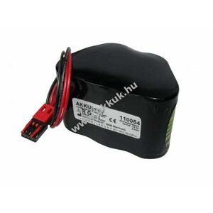 Helyettesítő akku NC 6V 2, 0Ah MGVG Döring Combimat IP83 IP85 orvostechnikai NiCd kép