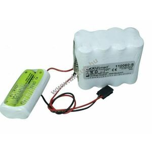 Helyettesítő akku NC Pfrimmer Nutromat S/SX 12V 0, 6Ah orvostechnikai 63x53x54mm 218g kép