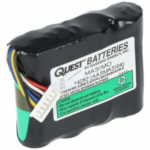 Eredeti Masimo pulzoximéter akku Radical/Radical 7 Typ 14282 orvostechnikai NiMH kép