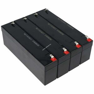 Guldmann Samson akkuegység 4x12V 2, 2Ah 933011 933001 orvostechnikai ólom kép