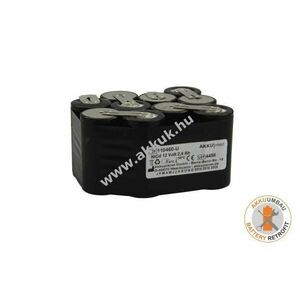 NC akku átalakítás orvostechnikai Artema Innomed Medical Cardio Aid 200B R-2003-1 12V 2, 4Ah NiCd kép