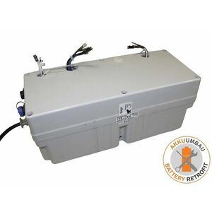 Völker S961-2W orvostechnikai 24V 3, 4Ah akku átalakítás ólom kép