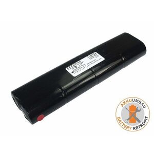 Fukuda MCP103 orvostechnikai 9, 6V 1, 7Ah akku átalakítás Ni-Cd kép