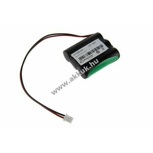 Helyettesítő akku vészvilágítás AA Mignon ceruza 3, 6V 1600mAh 20cm JST kábel NiMH kép