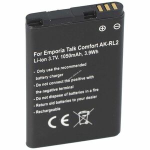 Helyettesítő akku Emporia Essence plus Talk Comfort mobiltelefon kép