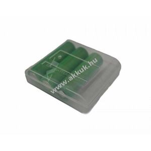 Keeppower műanyag tárolódoboz 4x14500 átlátszó PCB védelemmel kép