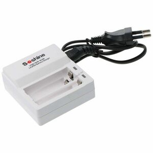 Soshine SC-F7 (Fe) LiFePO4 3, 2V töltő 2 foglalat 14500 10440 AAA AA kép