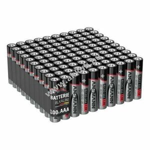 Ansmann hagyományos elem AAA (LR03, mikro) 1, 5V 100db/csomag Alkáli kép
