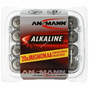 Ansmann RED AA Mignon ceruza LR06 20db/csomag hagyományos elem alkáli kép