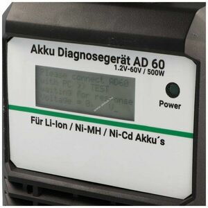 Akku Power AD60 akku-analizáló 1, 2V-60, 0V 450W (max.500W) kép