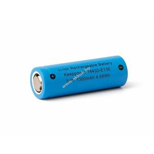Keeppower 14430-E130 3, 6V 1300mAh 1db/csomag akku Li-Ion kép