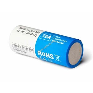 XTAR 26650 akku 3, 6V-3, 7V 6000mAh Li-Ion kép