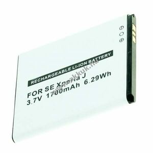 Helyettesítő akku Sony Ericsson BA900 Xperia J GX T TX 1700mAh mobiltelefon kép