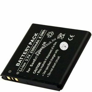 Helyettesítő akku BA950 Sony Xperia ZR LTE mobiltelefon 3, 7V 2300mAh Li-Ion kép
