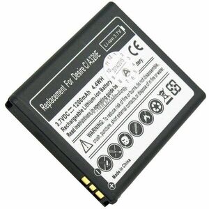 Helyettesítő akku HTC Desire C BA S850 3, 7V 1200mAh mobiltelefon Li-Ion kép