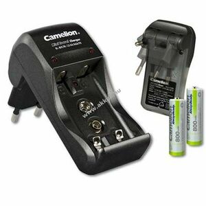 Camelion BC-1001A dugós töltő 2db/csomag AAA (mikro) 800mAh NiMH kép