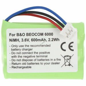 Helyettesítő akku BANG & OLUFSEN Beocom M6000 DECT telefon kép